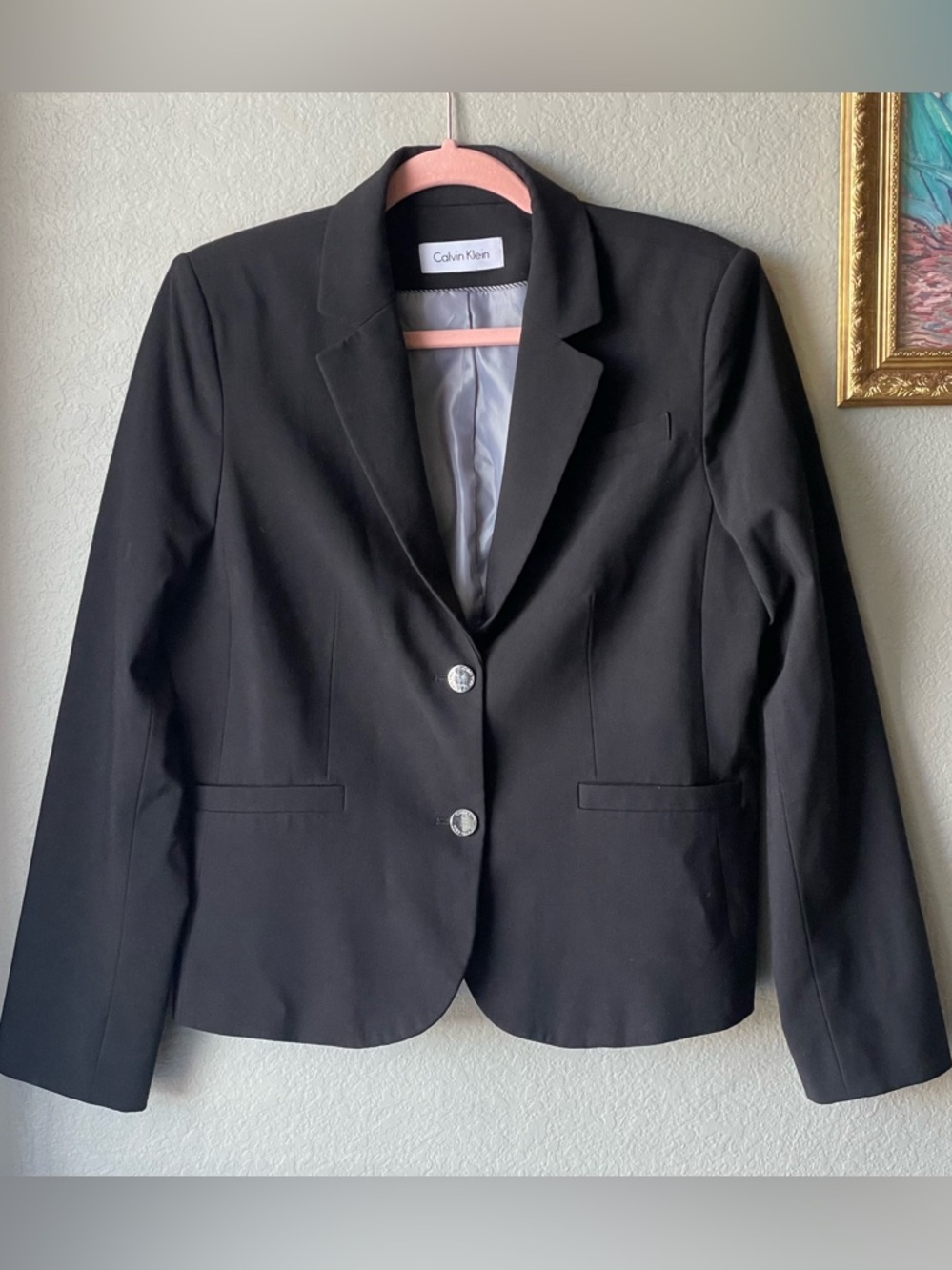 Calvin Klein Women's Black Blazer